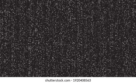 Distressed fabric texture. Vector texture of weaving fabric. Grunge background. Abstract halftone vector illustration. Overlay for interesting effect and depth. Black isolated on white background.