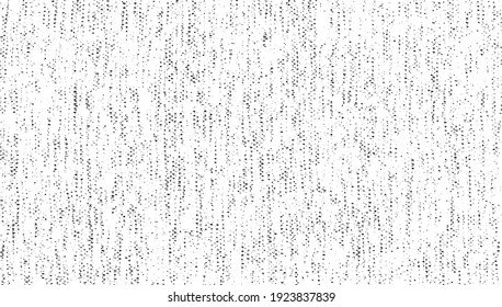 Distressed fabric texture. Vector texture of weaving fabric. Grunge background. Abstract halftone vector illustration. Overlay for interesting effect and depth. Black isolated on white background.