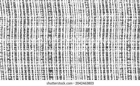 Textura de tela alterada. Textura vectorial de tejido. Borde de fondo. Ilustración del vector de medio tono abstracto