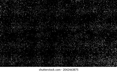Textura de tela alterada. Textura vectorial de tejido. Borde de fondo. Ilustración del vector de medio tono abstracto
