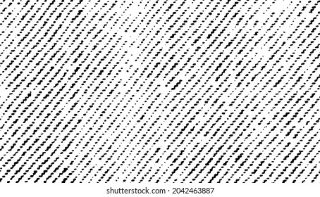 Distressed fabric texture. Vector texture of weaving fabric. Grunge background. Abstract halftone vector illustration
