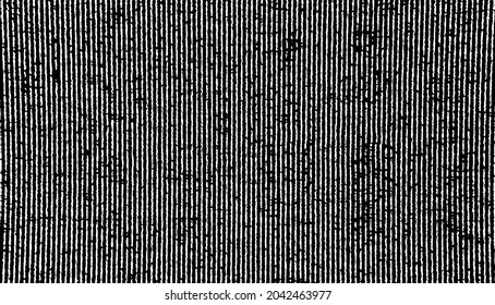 Textura de tela alterada. Textura vectorial de tejido. Borde de fondo. Ilustración del vector de medio tono abstracto
