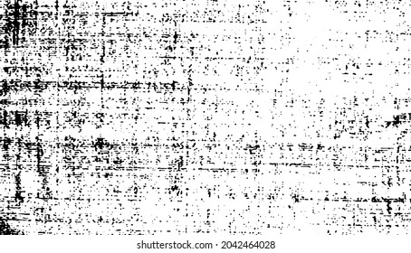 Distressed fabric texture. Vector texture of weaving fabric. Grunge background. Abstract halftone vector illustration