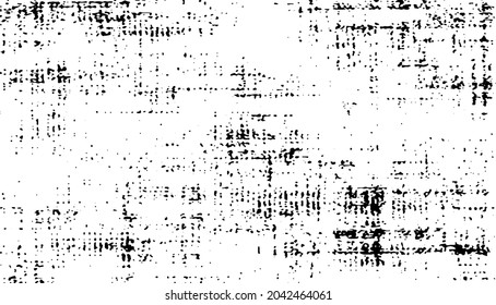 Distressed fabric texture. Vector texture of weaving fabric. Grunge background. Abstract halftone vector illustration