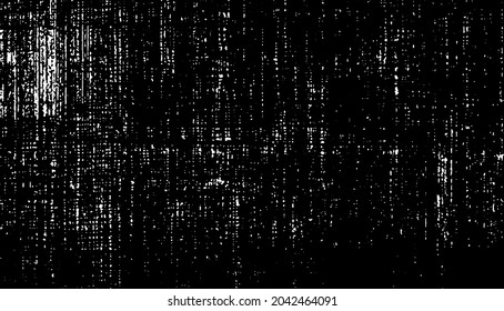 Distressed fabric texture. Vector texture of weaving fabric. Grunge background. Abstract halftone vector illustration