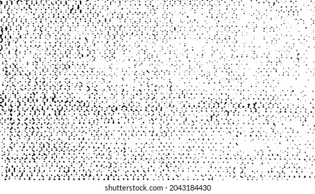 Distressed fabric texture. Vector texture of weaving fabric. Grunge background. Abstract halftone illustration vector