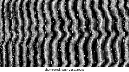 Beklemmte Textur. Vektorstruktur von Webgewebe. brüchiger Hintergrund. Abstrakte Halbtonvektorgrafik. Overlay für interessante Wirkung und Tiefe. Schwarz einzeln auf weißem Hintergrund.