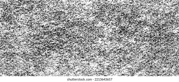 Distressed fabric texture. Vector texture of weaving fabric. Grunge background. Abstract halftone vector illustration. Overlay for interesting effect and depth. Black isolated on white background.