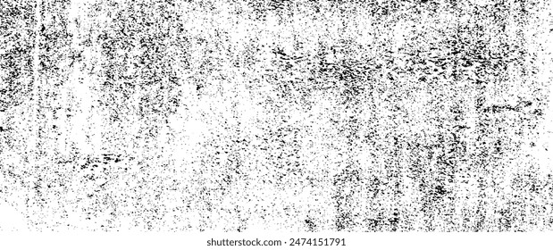 Distressed fabric texture. Vector texture of weaving fabric. Grunge background. Abstract halftone vector illustration. Overlay for interesting effect and depth. Black isolated on white background.