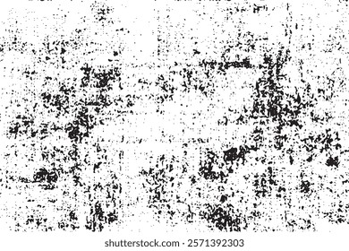 Distressed fabric texture. Vector texture of weaving fabric. Grunge background. Abstract halftone vector illustration. Overlay for interesting effect and depth. Black isolated on white background.
