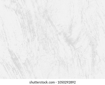 Distressed floor seamless pattern, white and gray background, stucco grunge. Vector illustration of cement or concrete wall textured.