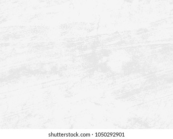 Distressed floor seamless pattern, white and gray background, stucco grunge. Vector illustration of cement or concrete wall textured.