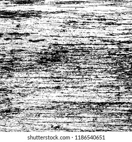 Distressed grainy overlay texture. Grunge dark corner messy background. Dirty paper empty cover template. Ink stroke brushed renovate wall backdrop. Insane aging border design element. EPS10 vector.