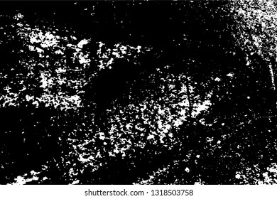 Distressed grainy overlay texture. Grunge dark corner messy background. Dirty paper empty cover template. Ink stroke brushed square shape backdrop. Insane aging border design element. EPS10 vector