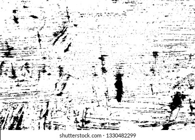 Distressed grainy overlay texture. Grunge dark corner messy background. Dirty paper empty cover template. Ink stroke brushed square shape backdrop. Insane aging border design element. EPS10 vector