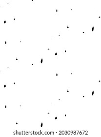 Distressed grainy overlay texture. Grunge dark corner messy background. Dirty paper empty cover template. Ink stroke brushed renovate wall backdrop. Insane aging border design element. EPS10 vector