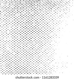 Distressed grainy thread overlay texture. Grunge cloth messy background. Dirty rough empty cover template. Rural rag wall backdrop. Weathered textile aging design element. EPS10 vector.