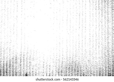 Distressed grainy thread overlay texture. Grunge cloth messy background. Dirty rough empty cover template. Rural rag wall backdrop. Weathered textile aging design element. EPS10 vector.
