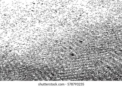 Distressed grainy thread overlay texture. Grunge cloth messy background. Dirty rough empty cover template. Rural rag wall backdrop. Weathered textile aging design element. EPS10 vector.