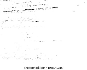Distressed grainy wood overlay wall texture. Grunge wooden planks messy background. Dirty rustic empty cover template. Rural fence backdrop. Weathered aging design element. EPS10 vector.