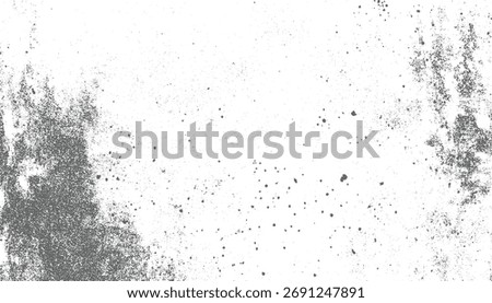 A distressed gray and white speckled texture with scattered dots and rough patches.