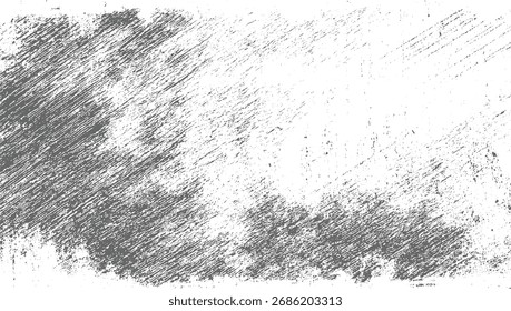 Un fondo de textura gris y blanco afligido con marcas de arañazos y patrones desiguales.