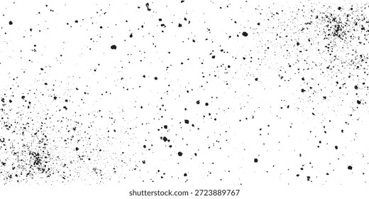 Textura de fondo grunge afligido con superposición de polvo granulado. Piedra vintage Abstractas, hormigón, suciedad, textura de ruido de papel de patrón de superficie acústica con efecto de angustia Ilustración vectorial