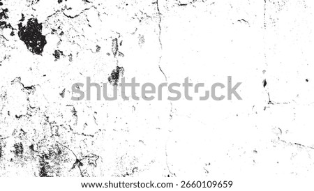 Distressed Grunge Black White Wall Texture Background