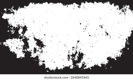 Distressed Grunge Border Texture with Worn Edges and Grungy Surface for Vintage Backgrounds