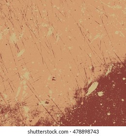 Distressed Grunge Driped Texture for your design. Color Grunge Empty Design Element. EPS10 vector. 
