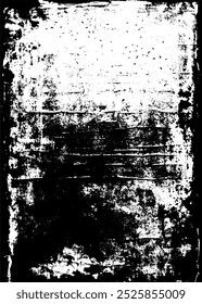 Textura de polvo grunge afligido. Fondo aislado de polvo afligido negro.