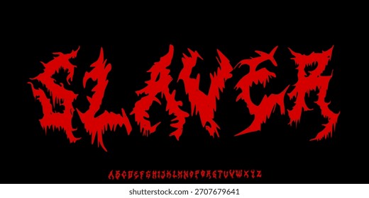 Distressed Grunge Font. Horror Comic Font. Cartoon Graffiti Playful Font. Display Font. Creative Hand Drawn Alphabet. Street Art Fashion Designs Typography modern vector