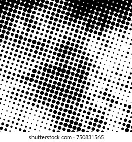 Distressed grunge halftone texture. Aged distressed overlay background for your design. EPS10 vector.