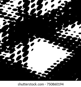 Distressed grunge halftone texture. Aged distressed overlay background for your design. EPS10 vector.