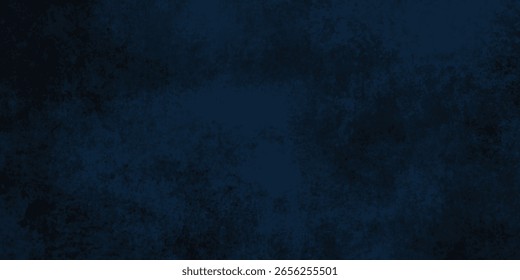 Fundo angustiado da textura azul do Grunge Navy com superfície preta rica para projetos criativos

