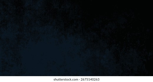 Distressed Grunge Navy Blue Texture Background with Rich Black Surface for Creative Projects