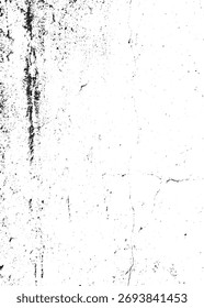 Fondo de Vector blanco negro de la textura de la superposición del grunge afligido
