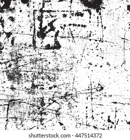 Distressed Grunge Overlay Texture For making your Design Aged. Dirty Empty Background. EPS10 vector.