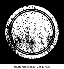 Distressed Grunge stamp texture for your design. EPS10 vector.