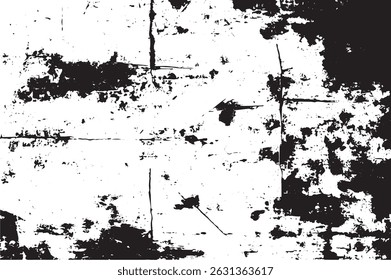 Distressed Grunge Texture with Cracks, Scratches, and Weathered Surface