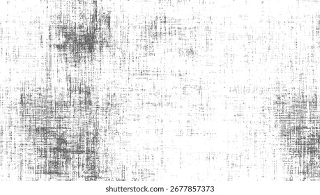 Una textura grunge angustiada con marcas grises sobre un fondo blanco.