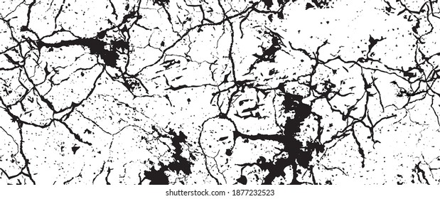 Distressed Grunge Texture Seamless Pattern Stock Vector (Royalty Free ...