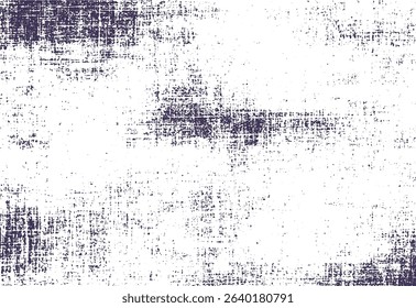 Distressed grunge texture with a subtle dark purple overlay on a white background perfect for adding grit and vintage aesthetic