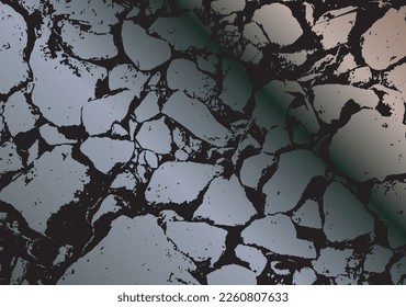 Distressed grunge texture vintage background vector