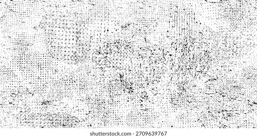 Unruhiges Grungy-Endlosmuster. nahtlose Mustertextur. Grange Formen .Grunge strukturiert . Vektor körnige Textur .Screen Druck endlose Muster Textur. Drucken
