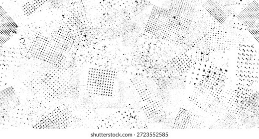 Distressed grungy endless pattern . seamless pattern texture. Grange shapes .Grunge textured . Vector grainy texture .Screen print endless pattern texture. Print
