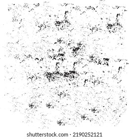Textura vectorial urbana agria y angustiada. El efecto grunge puede lograrse simplemente colocando la ilustración sobre cualquier objeto. Un afiche abstracto, manchado y sucio para tus esfuerzos creativos.