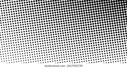 Distressed Halftone Background. Abstract Dotted Texture. Vintage Pop-art Overlay. Vector illustration
