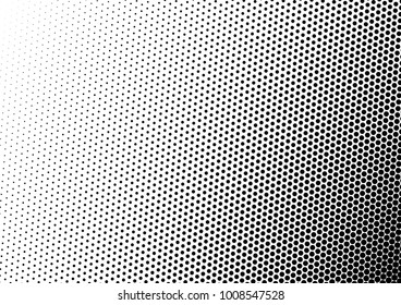 Distressed Halftone Background. Vintage Texture. Pop-art Backdrop. Points Gradient Overlay. Vector illustration