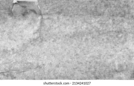 Distressed halftone grunge black and white scratches blurry shaded rough texture background. many uses for advertising, book page, paintings, printing, mobile wallpaper, mobile backgrounds, book.